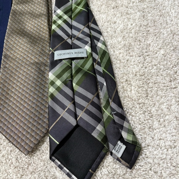 OBO Lot of 7 Men's Designer Silk Tie Bundle Michael Kors/others - Picture 2 of 8